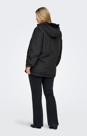 Only Carmakoma 2 Way Candy Coat in Black