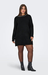Only Carmakoma Abby Knit Dress in Black
