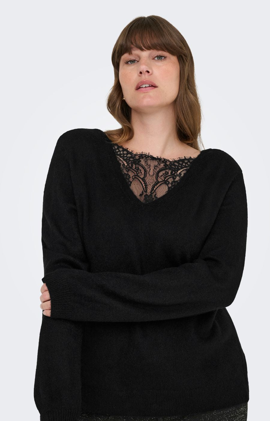Only Carmakoma Adele Cardigan in Black