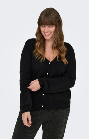Only Carmakoma Adele Cardigan in Black