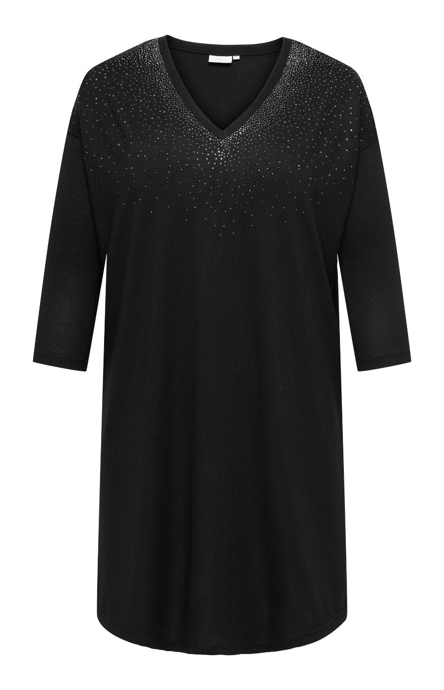 Only Carmakoma Alba Knit Dress in Black