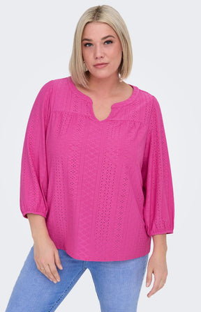 Only Carmakoma Andra Top in Pink
