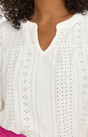 Only Carmakoma Andra Top in White