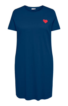 Only Carmakoma Anita Dress in Navy