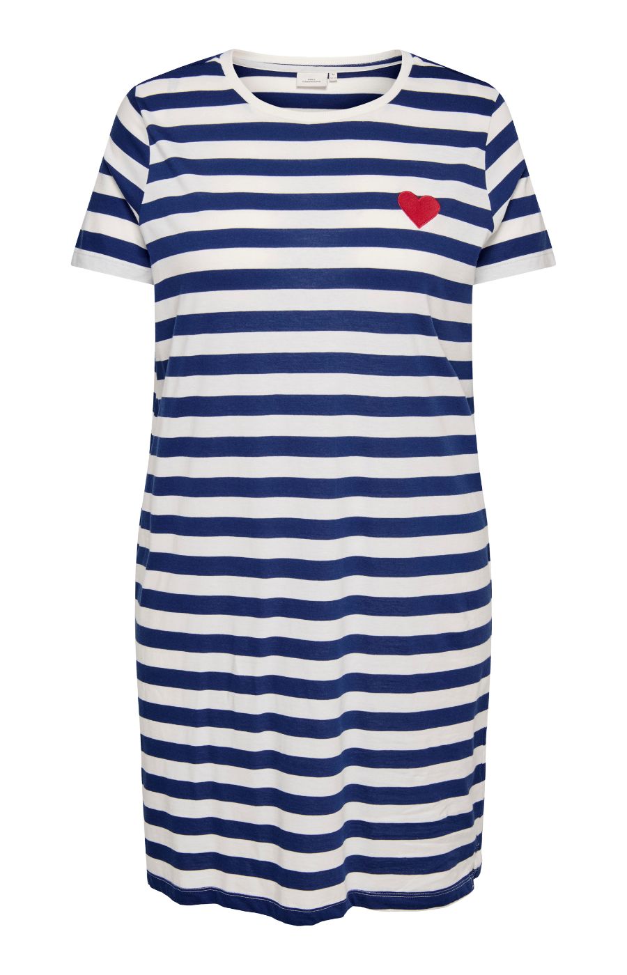 Only Carmakoma Anita Dress in Navy Stripe 