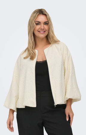 Only Carmakoma Anja Jacket in Cream 