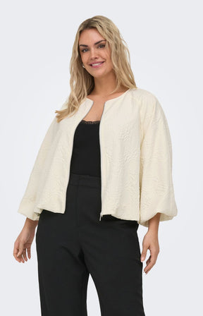 Only Carmakoma Anja Jacket in Cream 