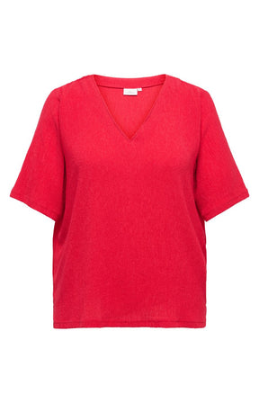 Only Carmakoma Anna Blouse in Red 