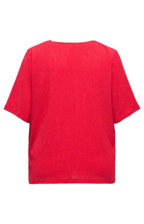 Only Carmakoma Anna Blouse in Red 