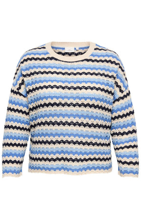 Only Carmakoma Asa Jumper in Blue