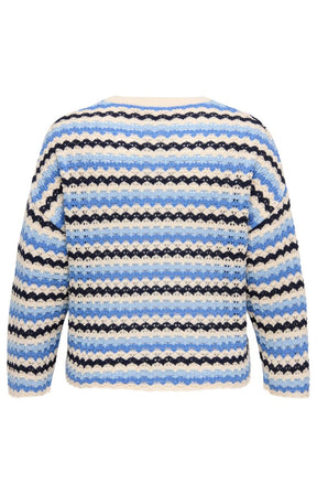 Only Carmakoma Asa Jumper in Blue