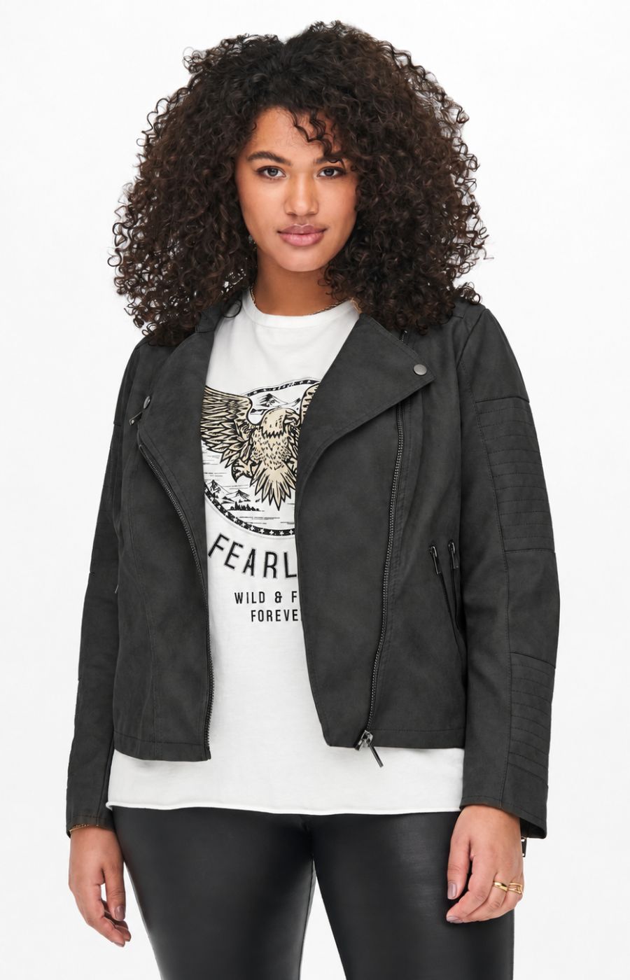 Only Carmakoma Avana Jacket in Charcoal 