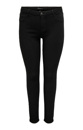 Only Carmakoma Black Skinny Jeans 