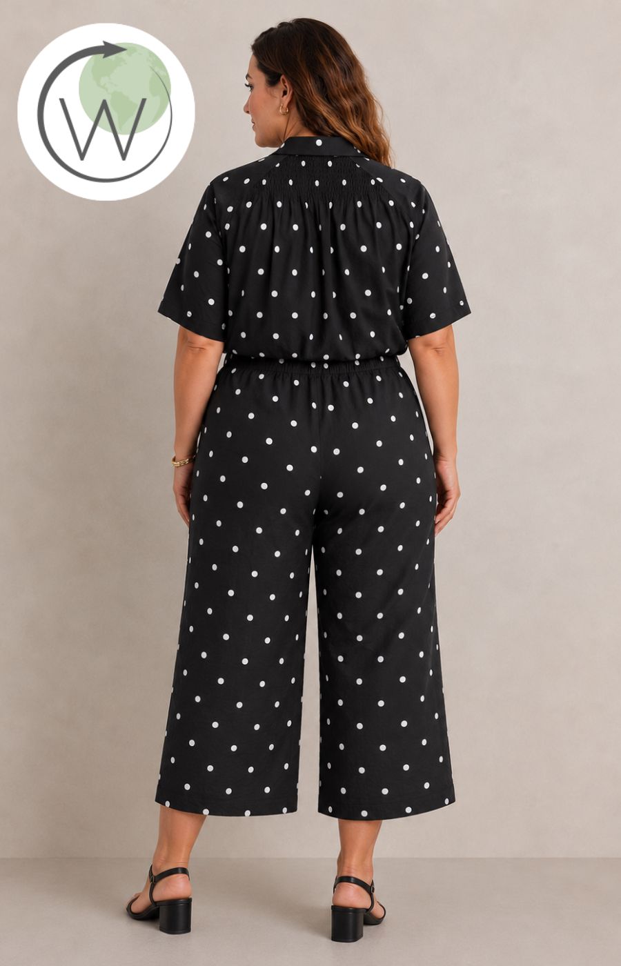 Only Carmakoma Carrie Culottes in Black 