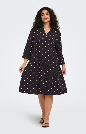 Only Carmakoma Carrie Dress in Black 