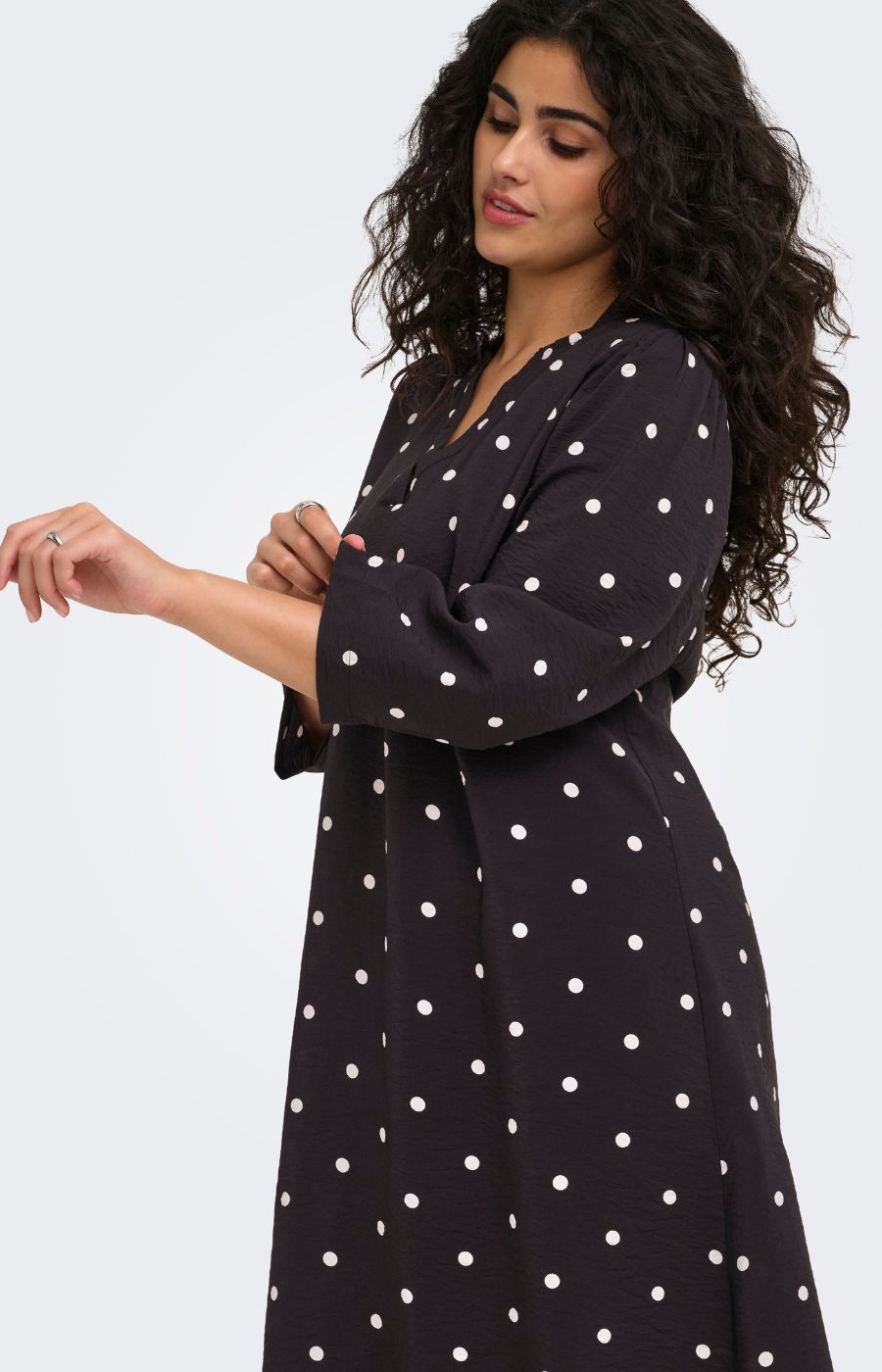 Only Carmakoma Carrie Dress in Black 