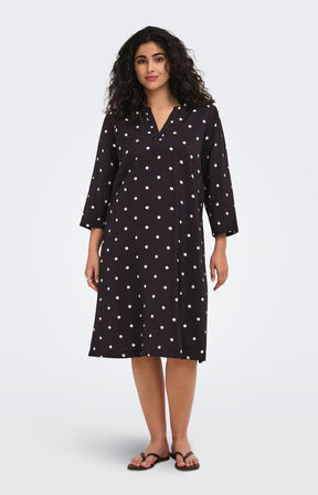 Only Carmakoma Carrie Dress in Black 
