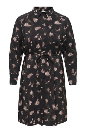 Only Carmakoma Carrie Dress in Dark Brown 