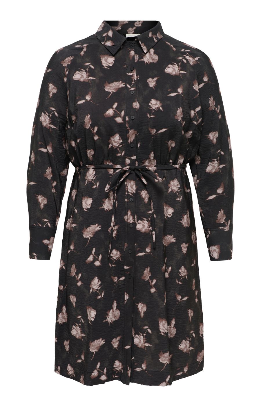 Only Carmakoma Carrie Dress in Dark Brown 
