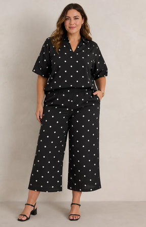 Only Carmakoma Carrie Top in Black 
