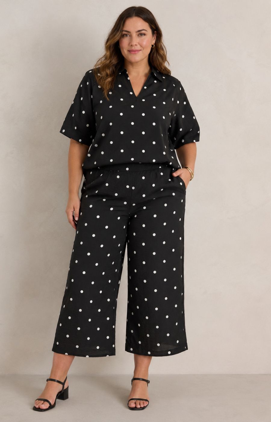 Only Carmakoma Carrie Top in Black 