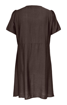 Only Carmakoma Cecilia Dress in Brown 