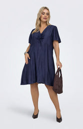 Only Carmakoma Cecilia Dress in Navy 