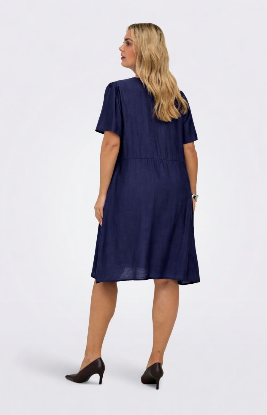 Only Carmakoma Cecilia Dress in Navy 