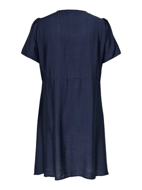 Only Carmakoma Cecilia Dress in Navy 