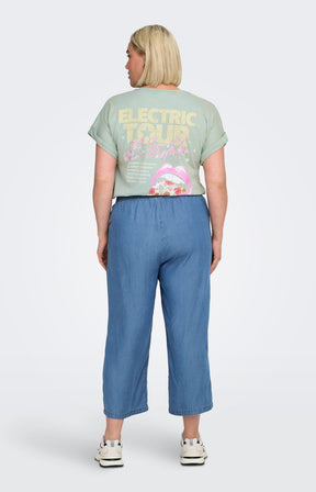 Only Carmakoma Charis Culotte in Denim 