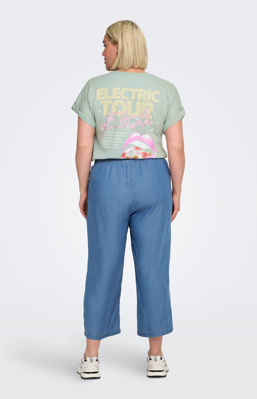 Only Carmakoma Charis Culotte in Denim 