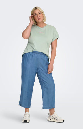 Only Carmakoma Charis Culotte in Denim 