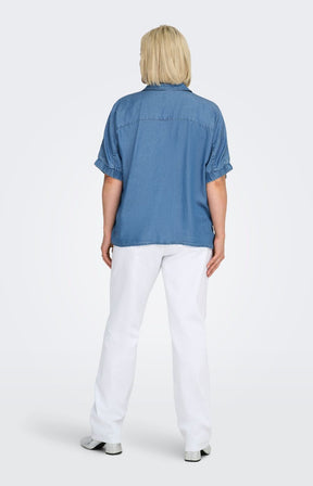 Only Carmakoma Charis Shirt in Denim 