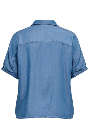 Only Carmakoma Charis Shirt in Denim 