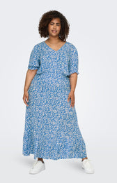 Only Carmakoma Chianti Dress in Blue 