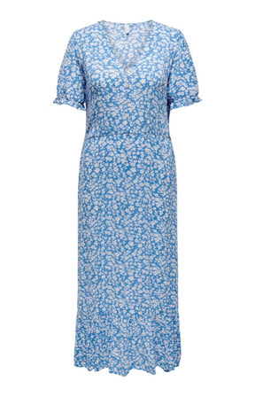 Only Carmakoma Chianti Dress in Blue 