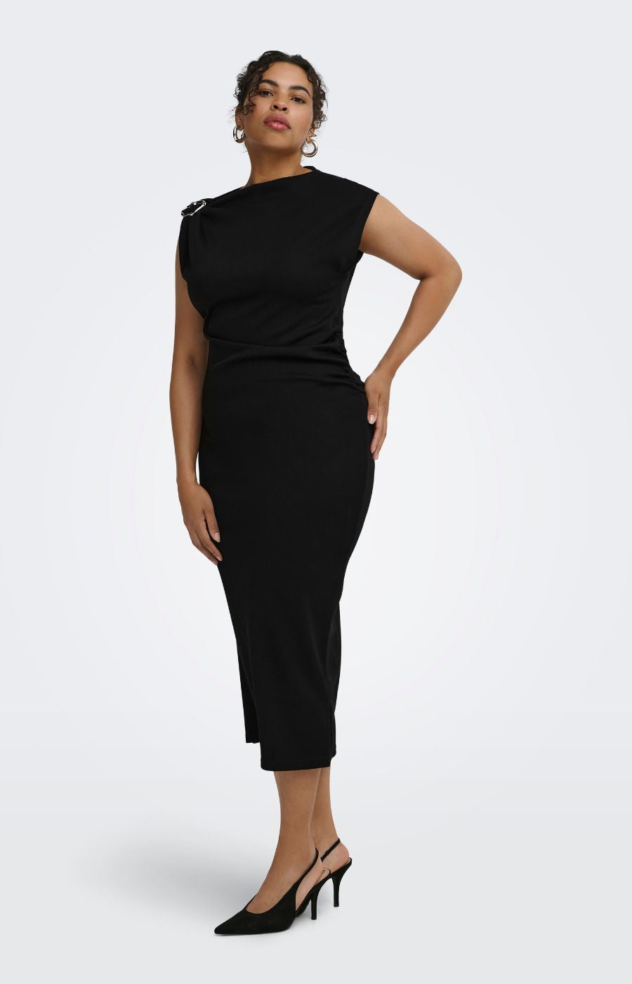 Only Carmakoma Club Dress in Black 