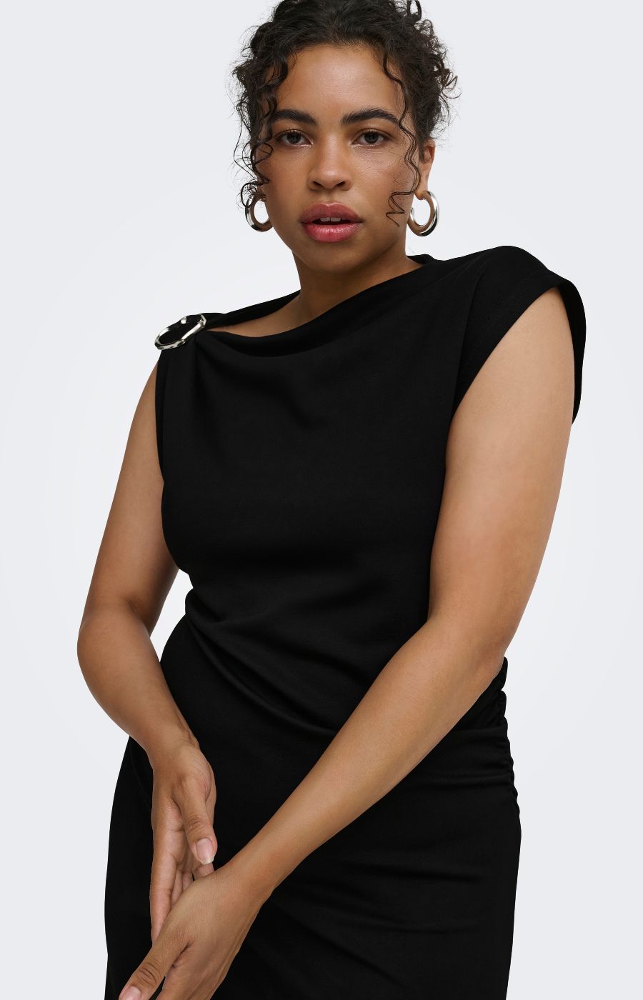 Only Carmakoma Club Dress in Black 