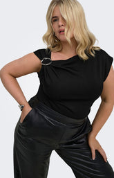 Only Carmakoma Club Top in Black 