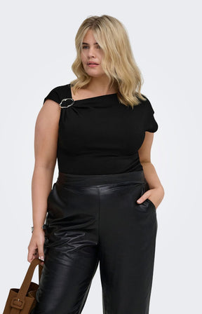 Only Carmakoma Club Top in Black 