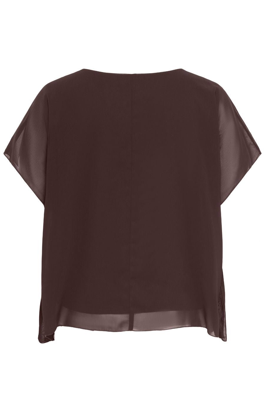 Only Carmakoma Coko Blouse in Coffee Bean 