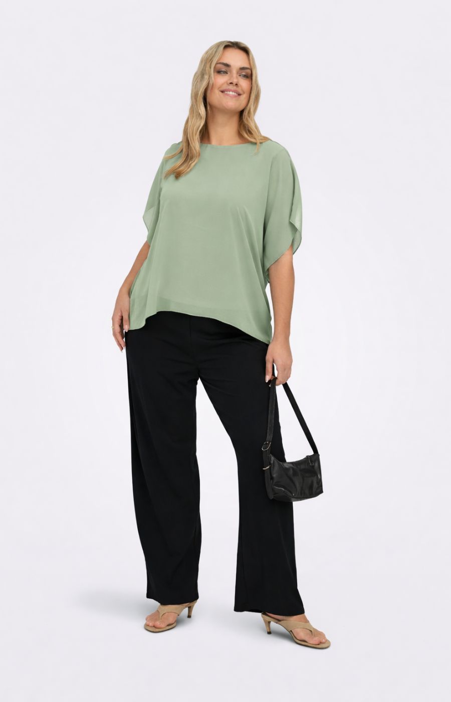 Only Carmakoma Coko Blouse in Green 