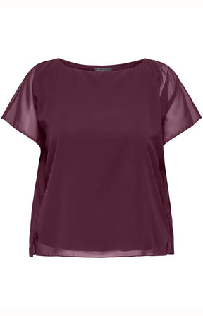 Only Carmakoma Coko Blouse in Wine