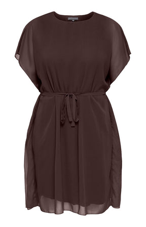 Only Carmakoma Coko Dress in Coffee Bean 
