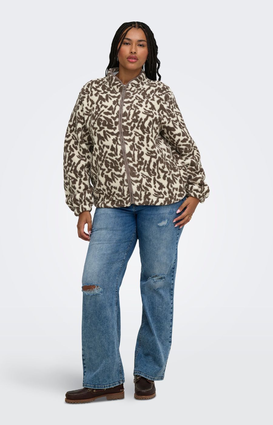 Only Carmakoma Dallas Jacket in Bracken 
