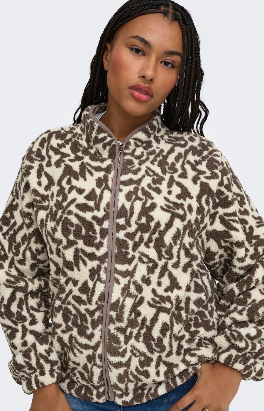 Only Carmakoma Dallas Jacket in Bracken  