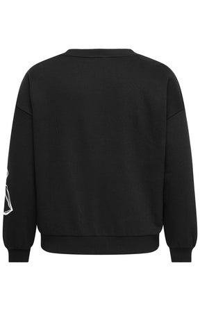 Only Carmakoma Dessa Sweater in Black 