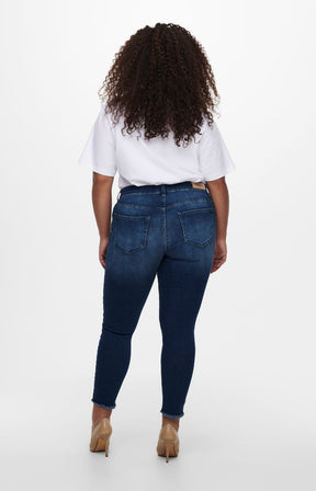 Only Carmakoma Distressed Skinny Jeans 