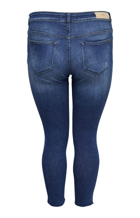 Only Carmakoma Distressed Skinny Jeans