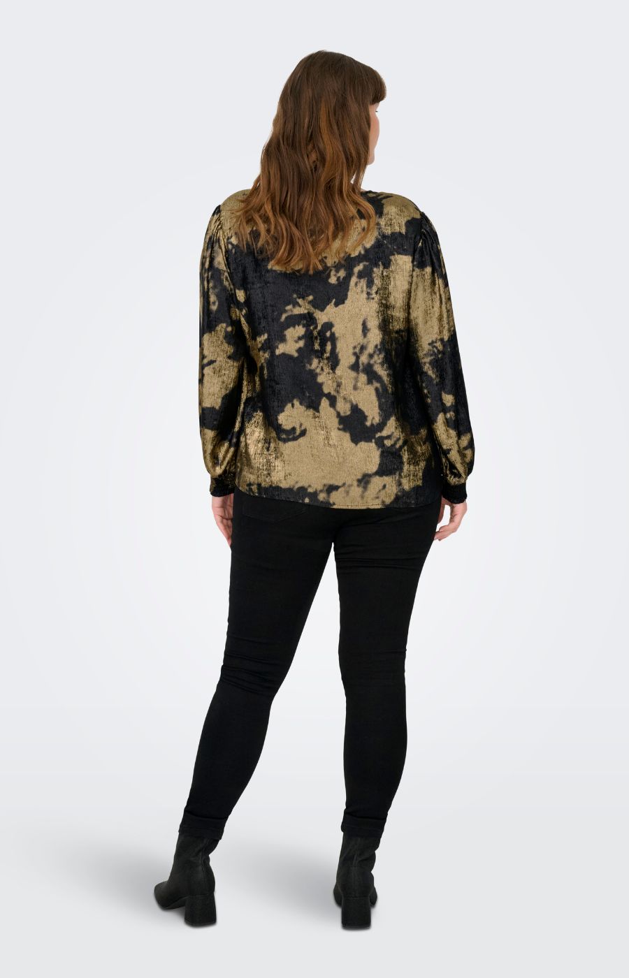 Only Carmakoma Dixie Blouse in Gold
